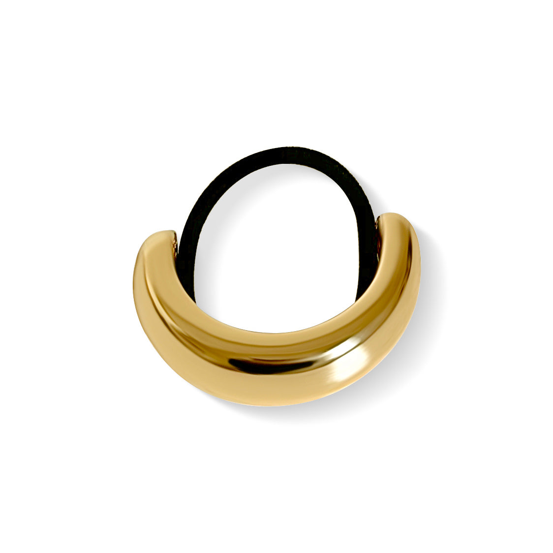 Anisa Sojka Chunky Gold Metal Hair Tie
