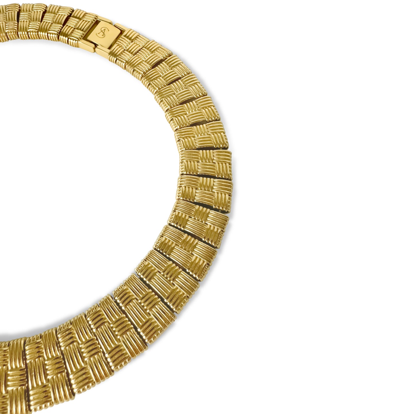 Anisa Sojka Chunky Woven Necklace