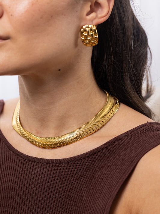 Anisa Sojka Compact Link Necklace