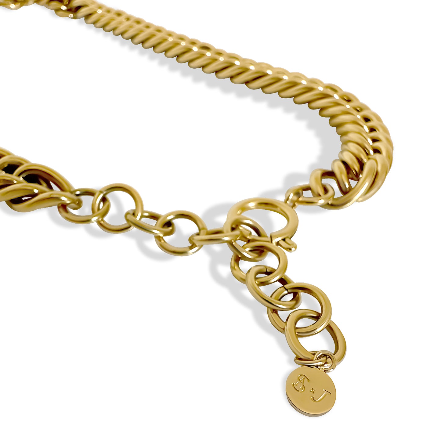 The Gold Mini Anisa Sojka x Juliet Angus Necklace