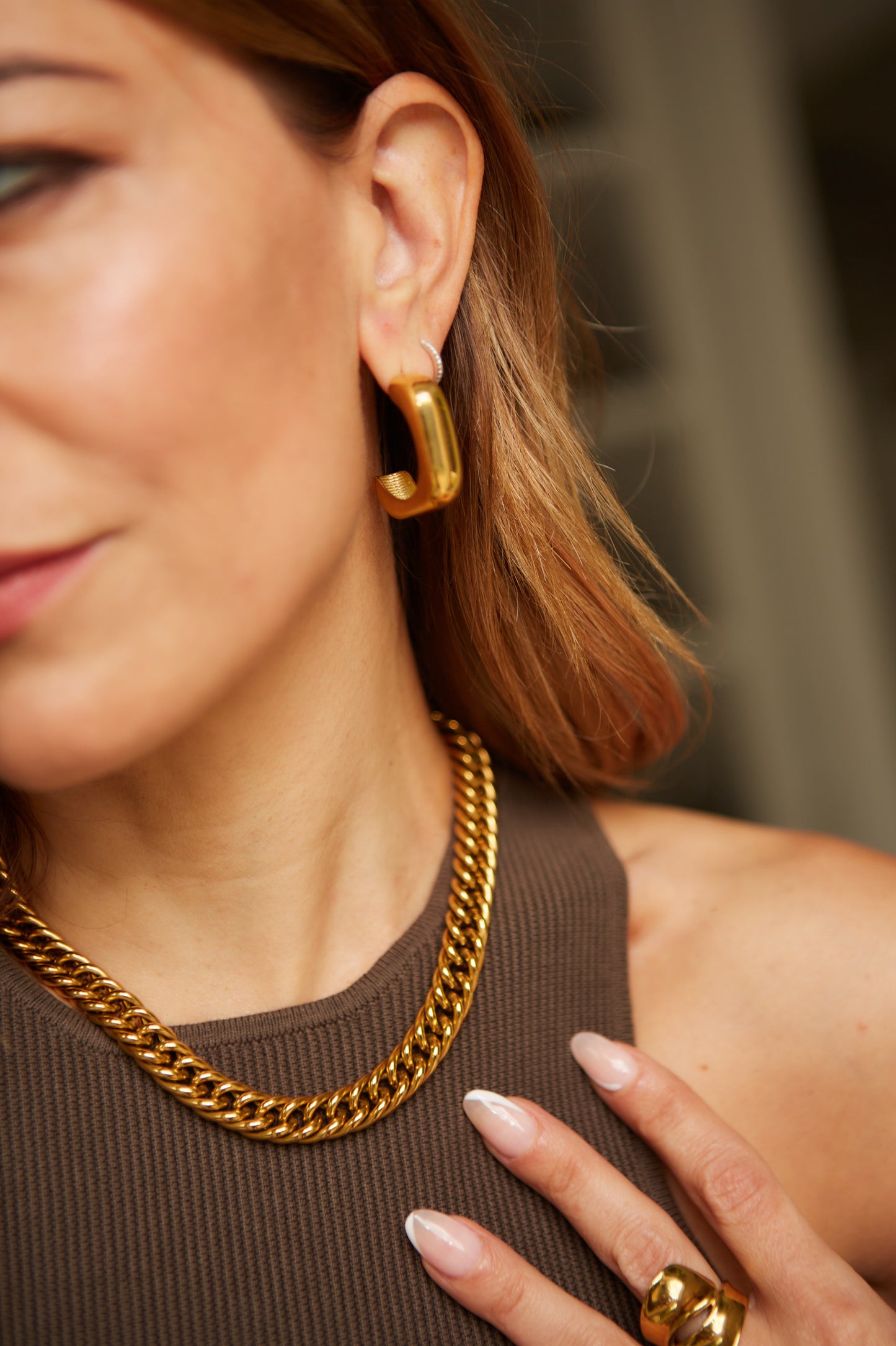 The Gold Mini Anisa Sojka x Juliet Angus Necklace