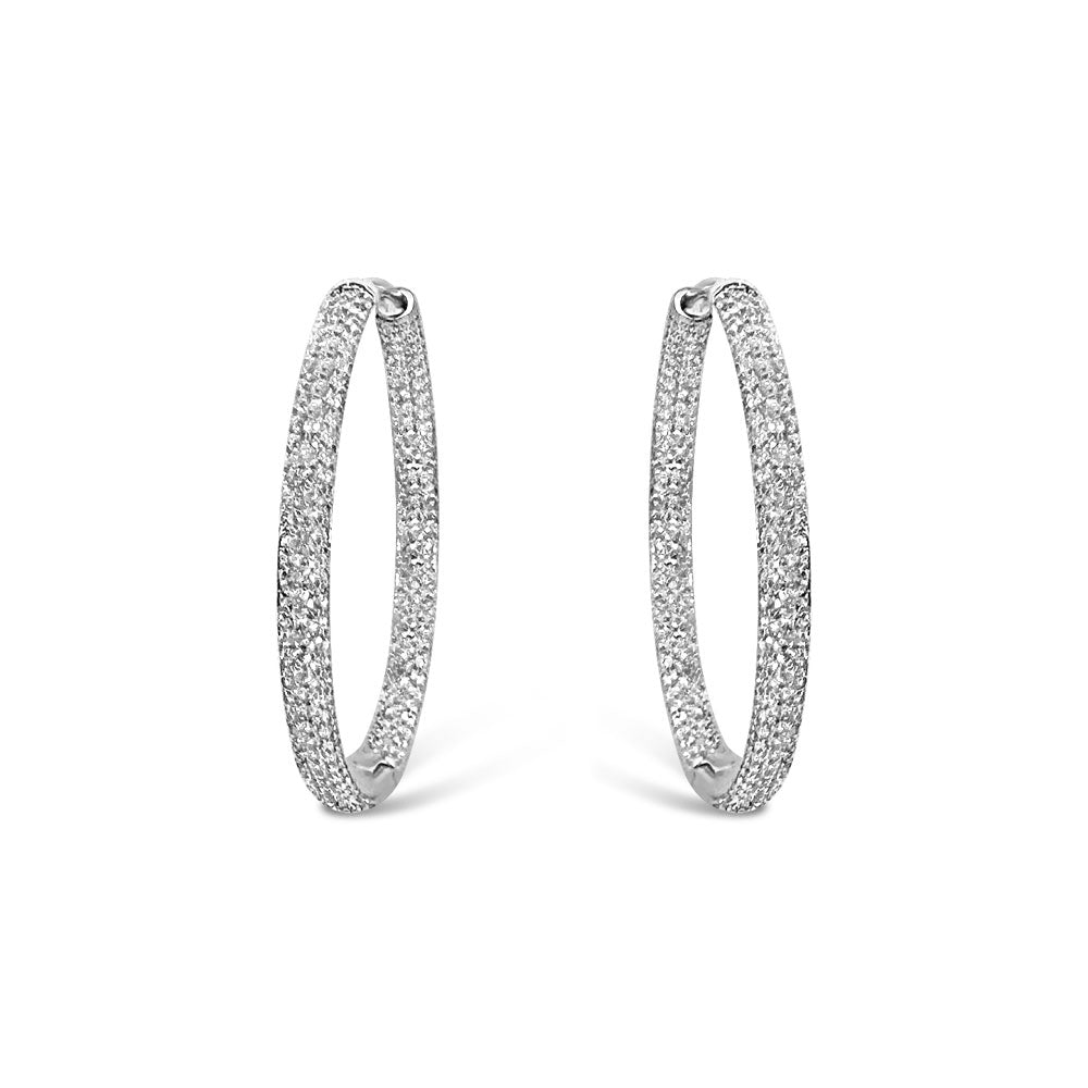 Anisa Sojka x Juliet Angus The Embellished Juliet Hoop Earrings