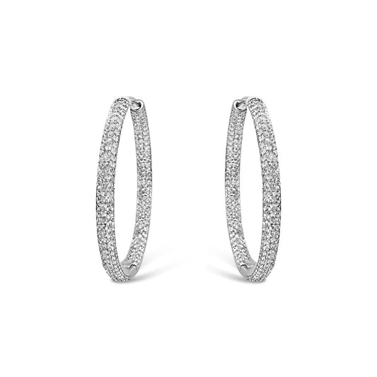 Anisa Sojka x Juliet Angus The Embellished Juliet Hoop Earrings