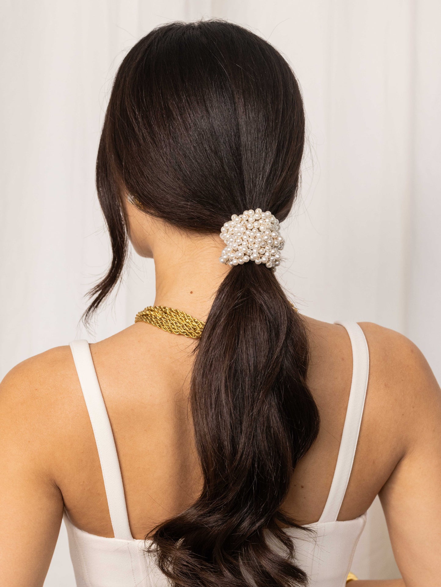 Anisa Sojka Pearl Hair Tie