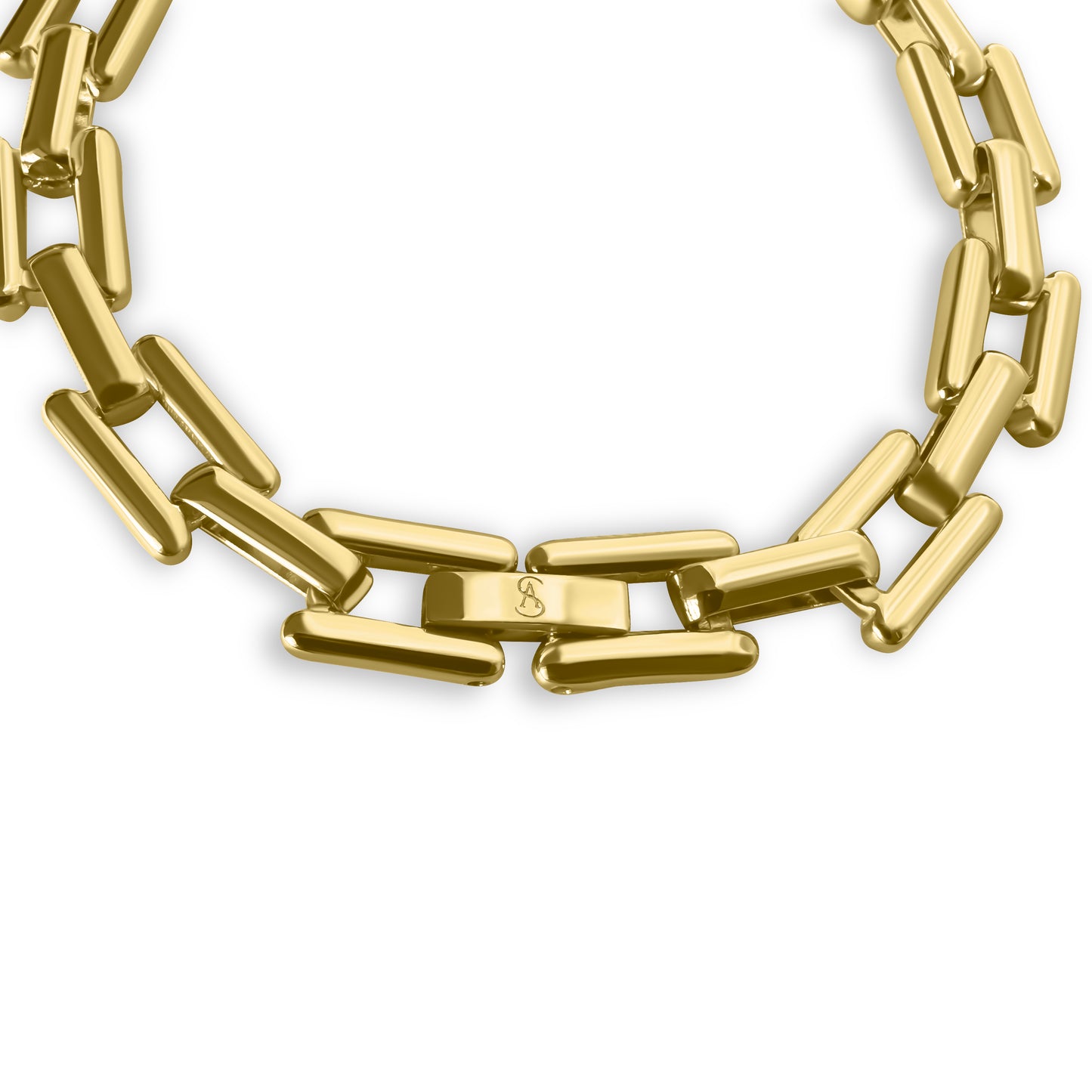 Anisa Sojka Square Link Bracelet