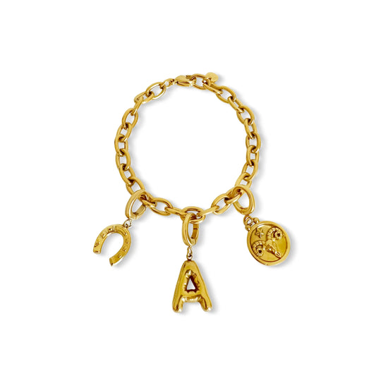 The Juliet Personalised Charm Bracelet Anisa Sojka
