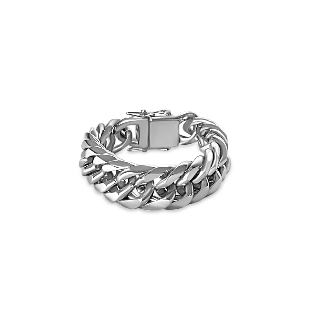 The Gold & Silver Juliet Angus x Anisa Sojka Chunky Chain Bracelet