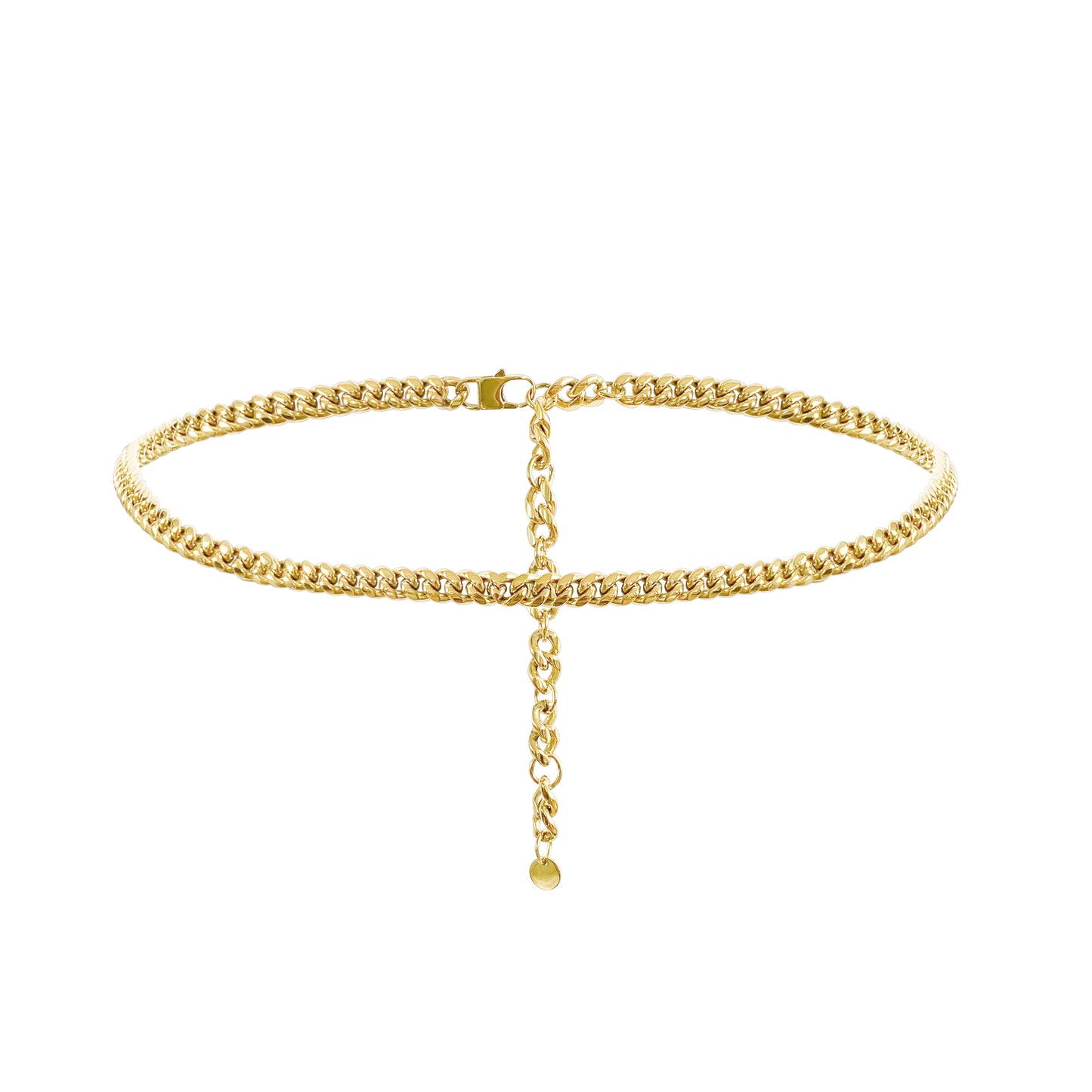Anisa Sojka Gold Chain Link Belt