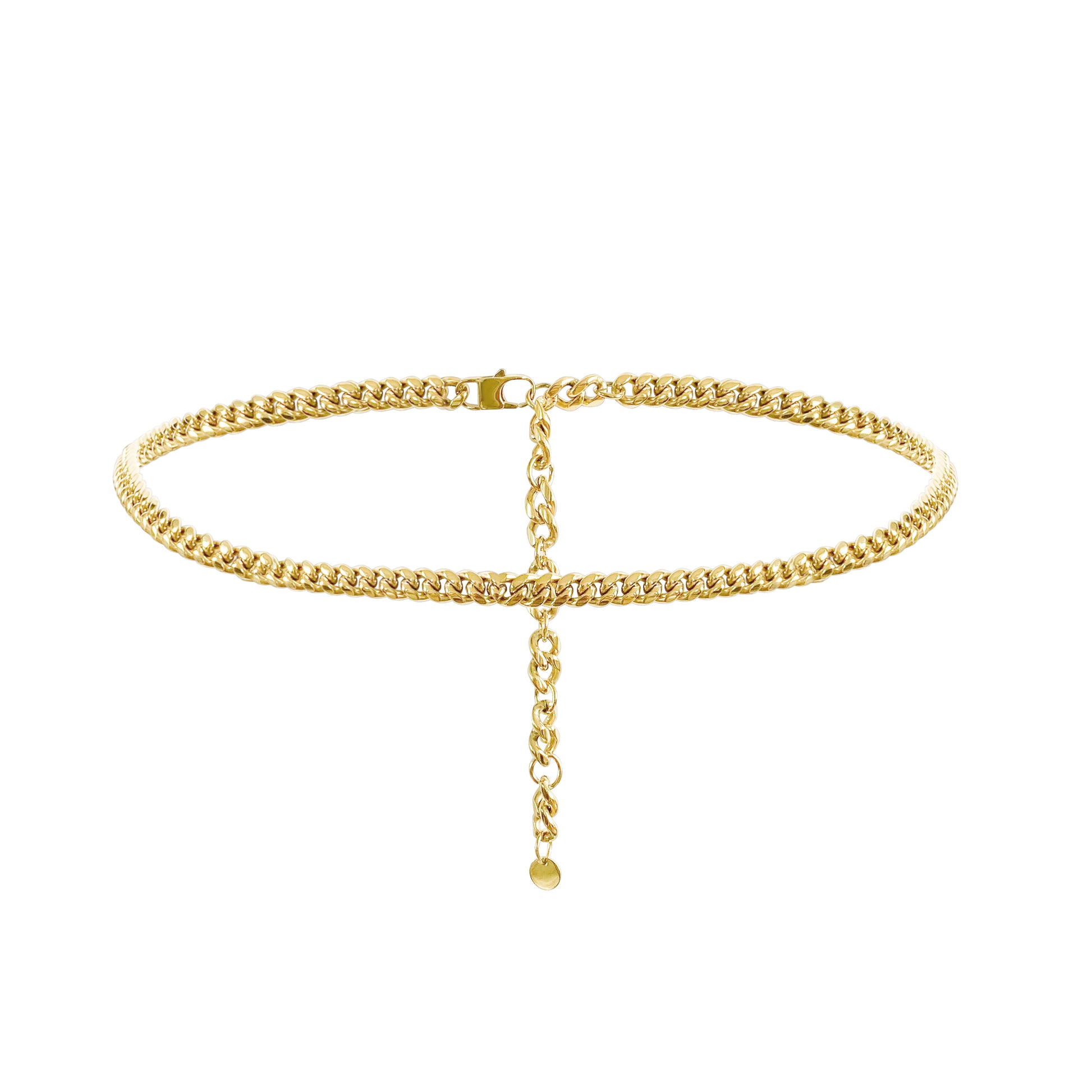 Anisa Sojka Gold Chain Link Belt