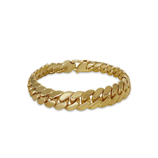 Anisa Sojka Gold Chunky Cuban Necklace