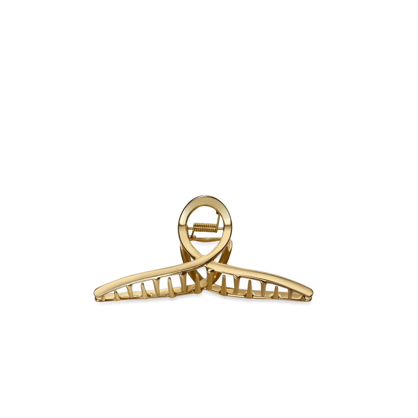Anisa Sojka Gold Metal Hair Claw Clip