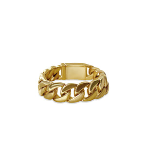 Anisa Sojka Gold Chunky Chain Bracelet 