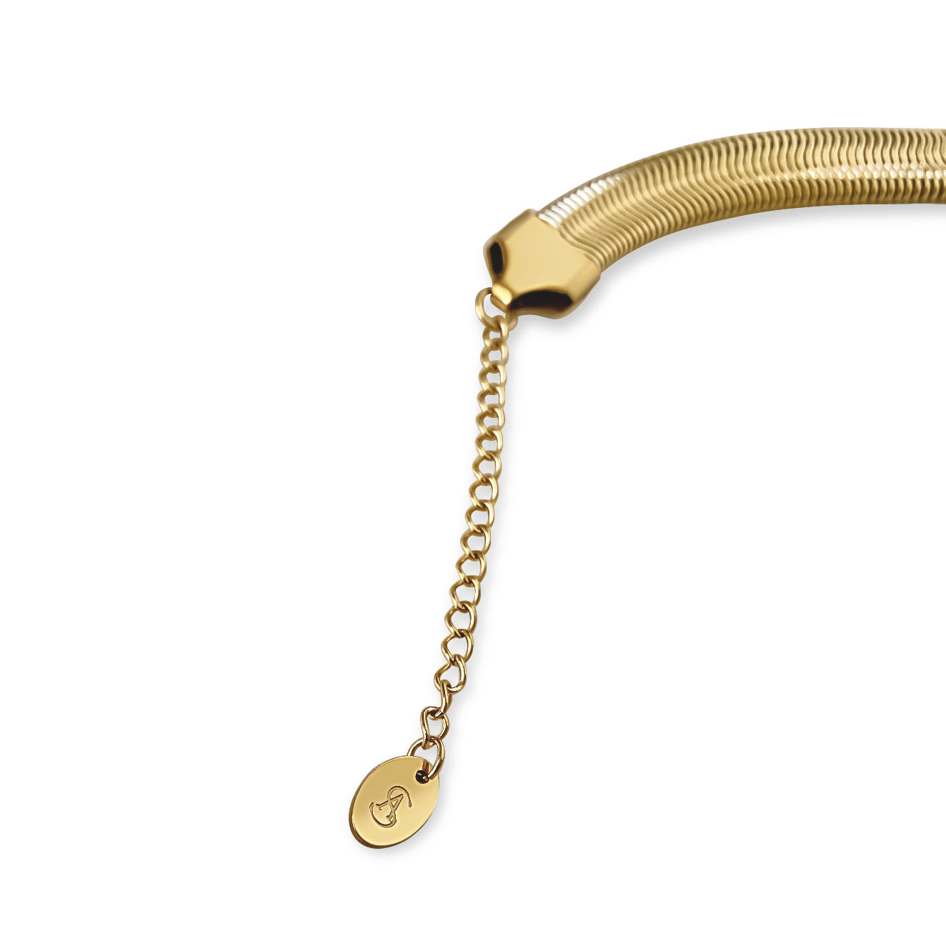Anisa Sojka Flat Snake Bracelet