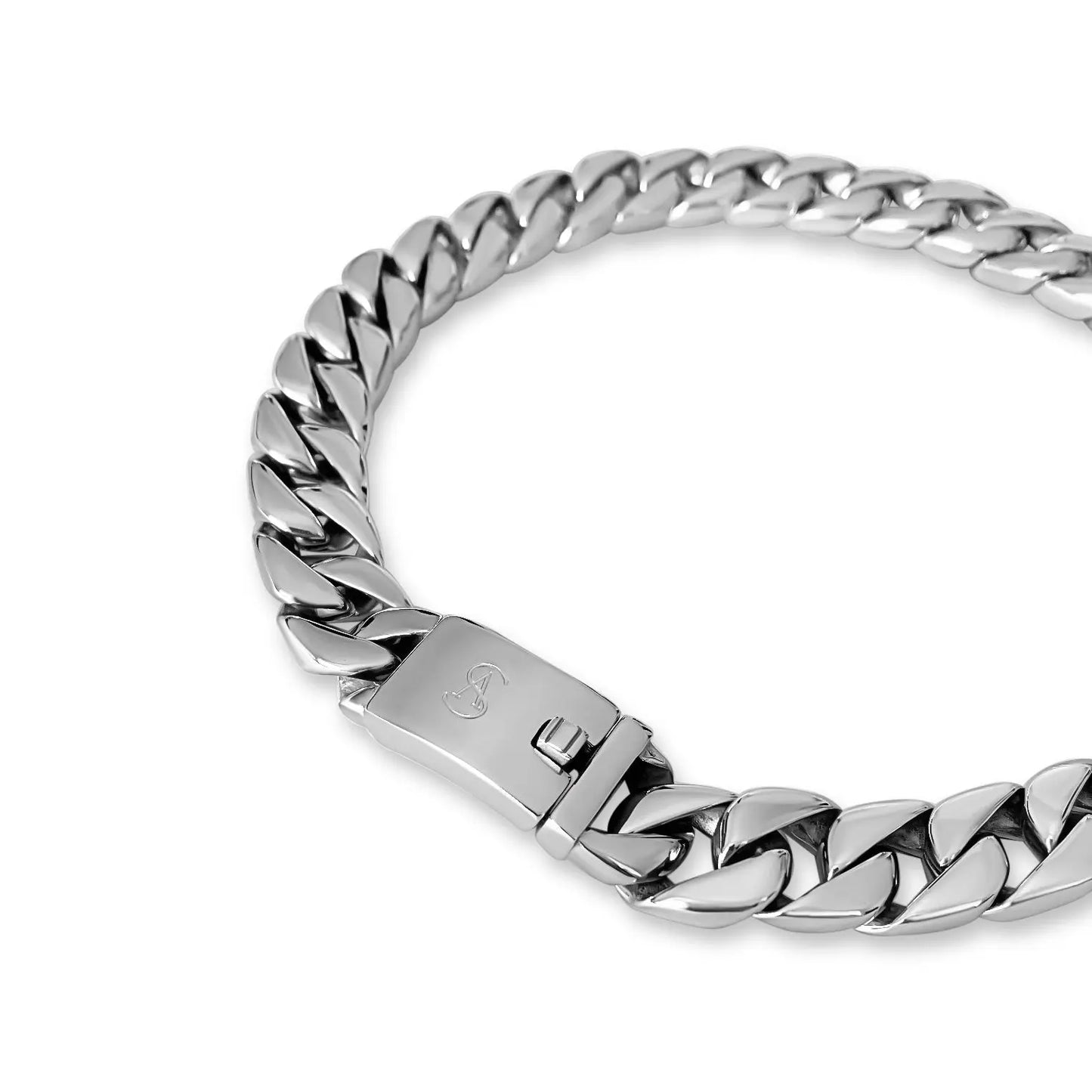 Silver Mini Chunky Chain Necklace & Bracelet Set Anisa Sojka