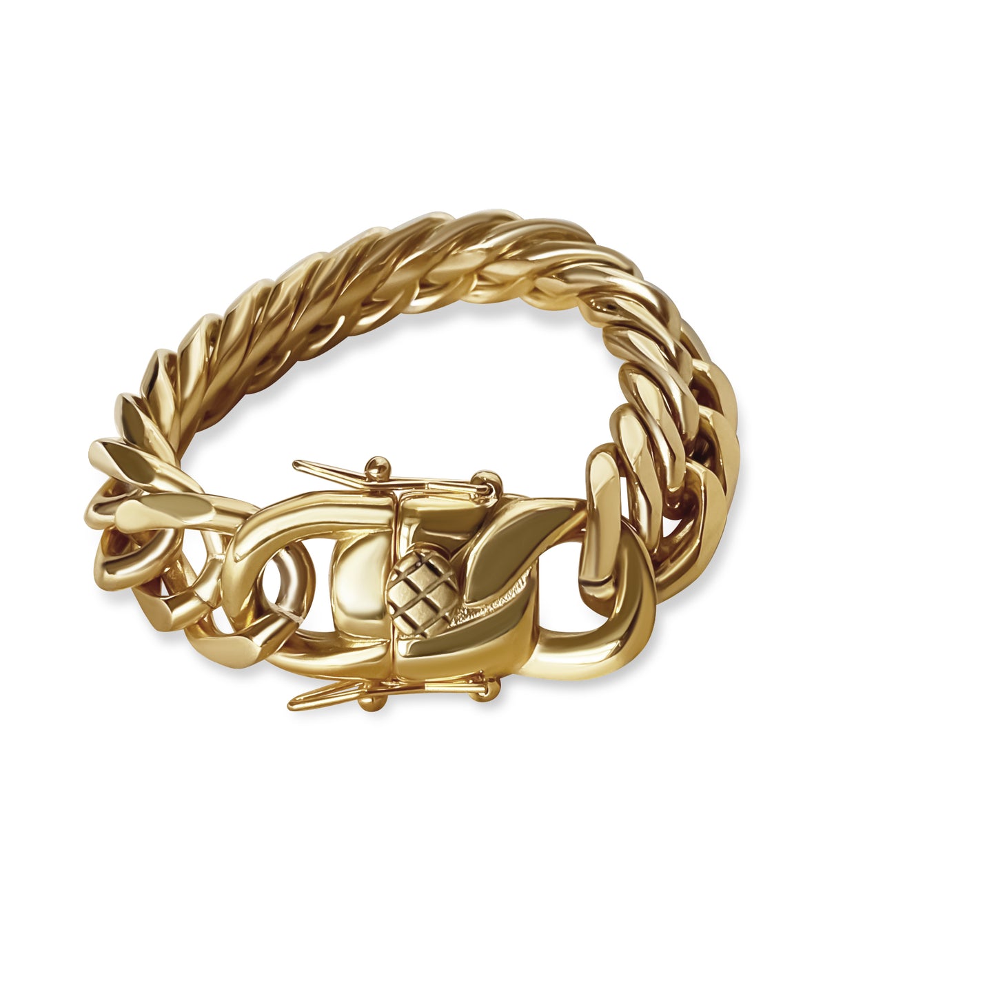 The Gold Juliet Angus x Anisa Sojka Chunky Chain Bracelet