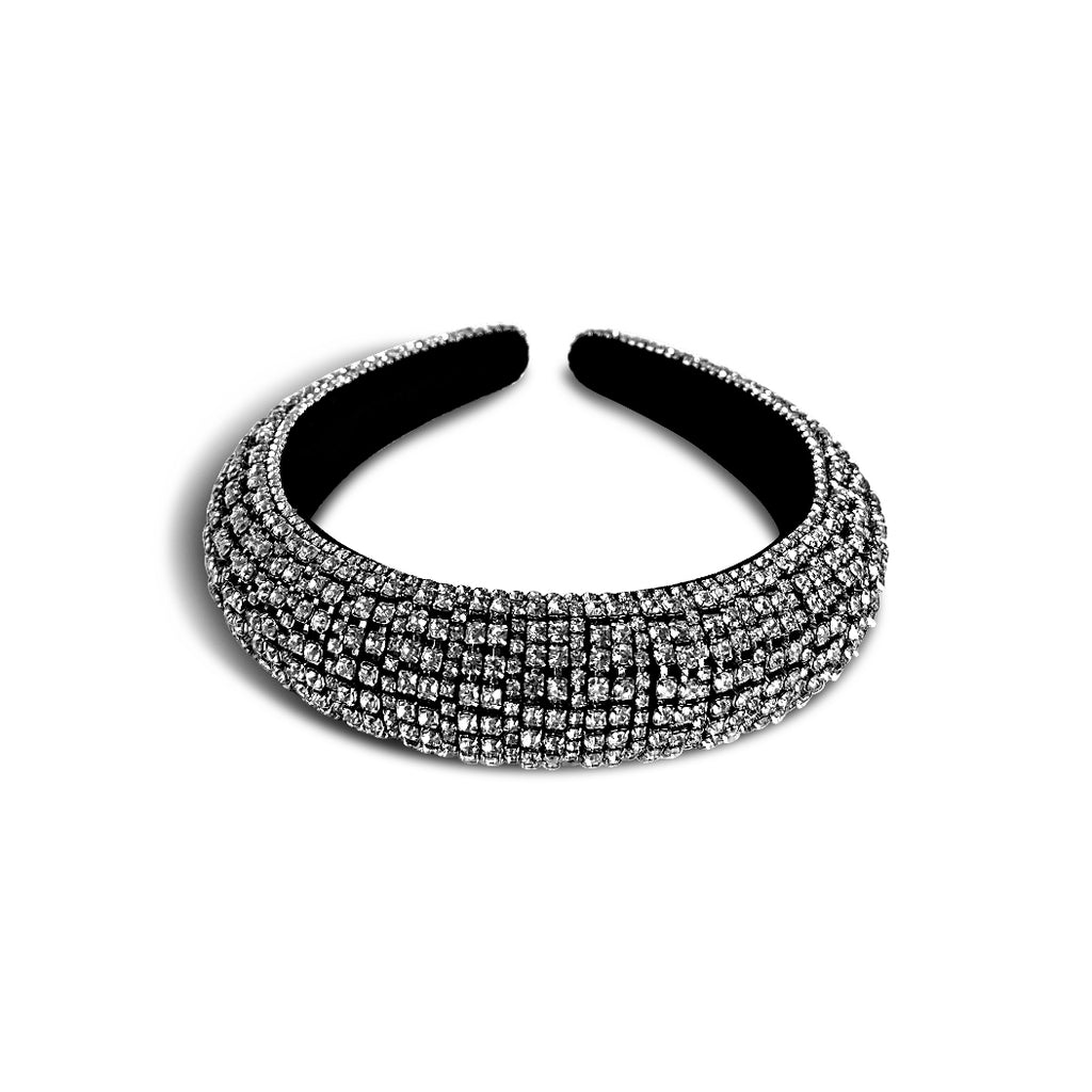 Anisa Sojka Silver Embellished Headband