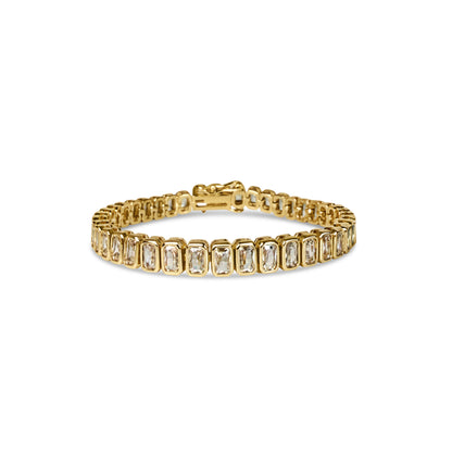 Anisa Sojka Baguette Tennis Bracelet