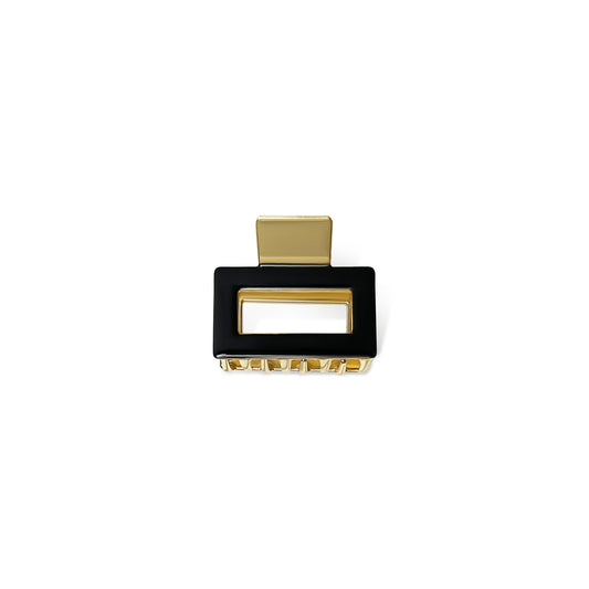 Black Mini Metal Hair Claw Clip