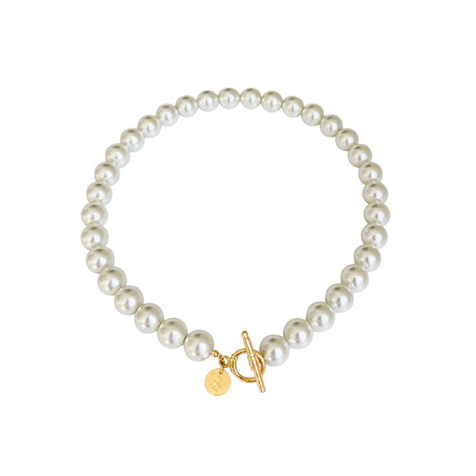 Anisa Sojka Chunky Pearl Necklace 