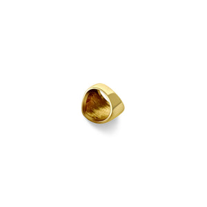 Anisa Sojka Gold Chunky Dome Ring