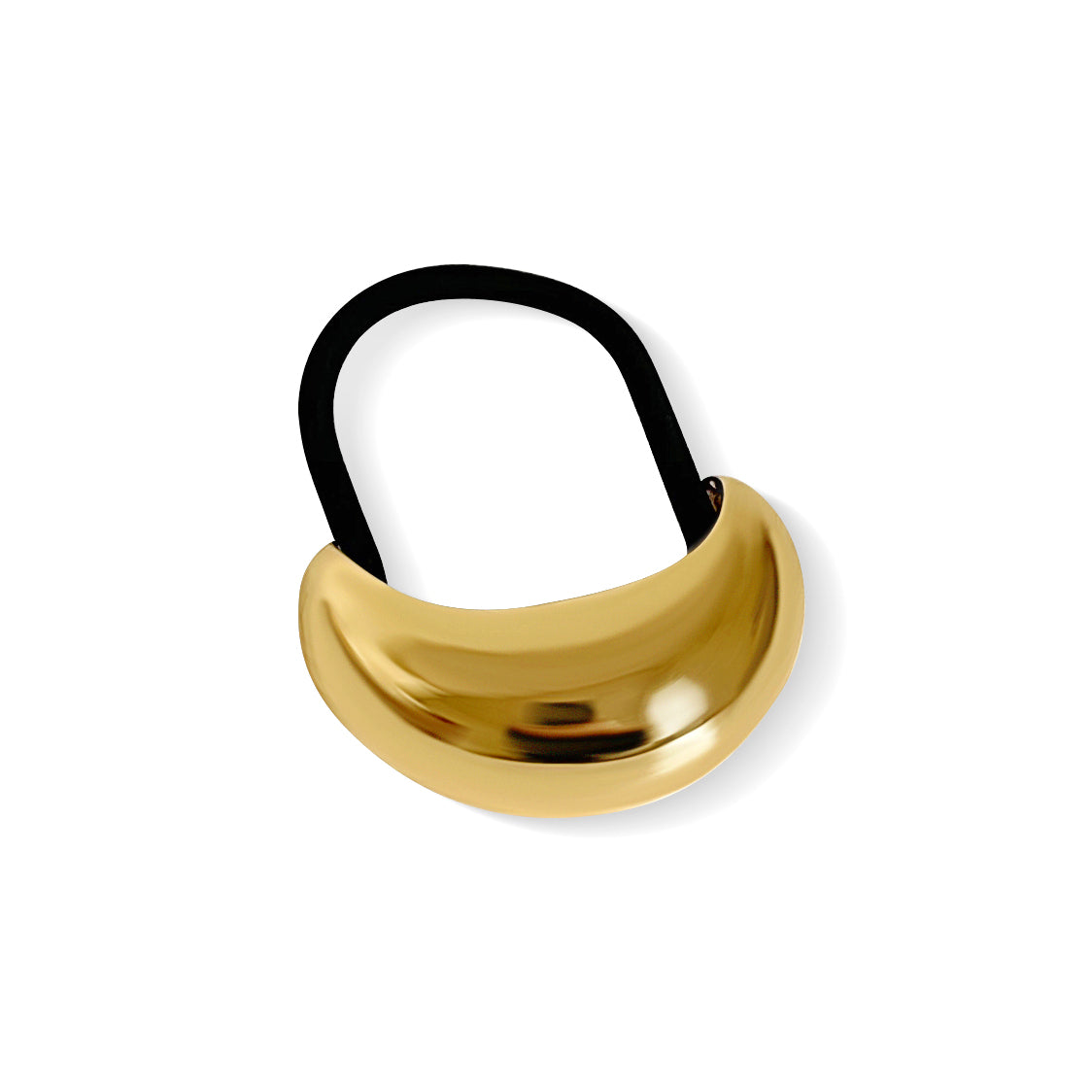 Anisa Sojka Gold Dome Metal Hair Tie