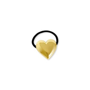 Anisa Sojka Gold Heart Hair Tie