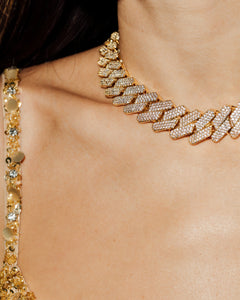 The Gold Juliet Embellished Necklace