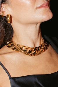 Anisa Sojka Mini Chain Link Necklace