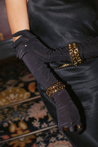 Anisa Sojka Gold Chunky Chain Link Bracelet