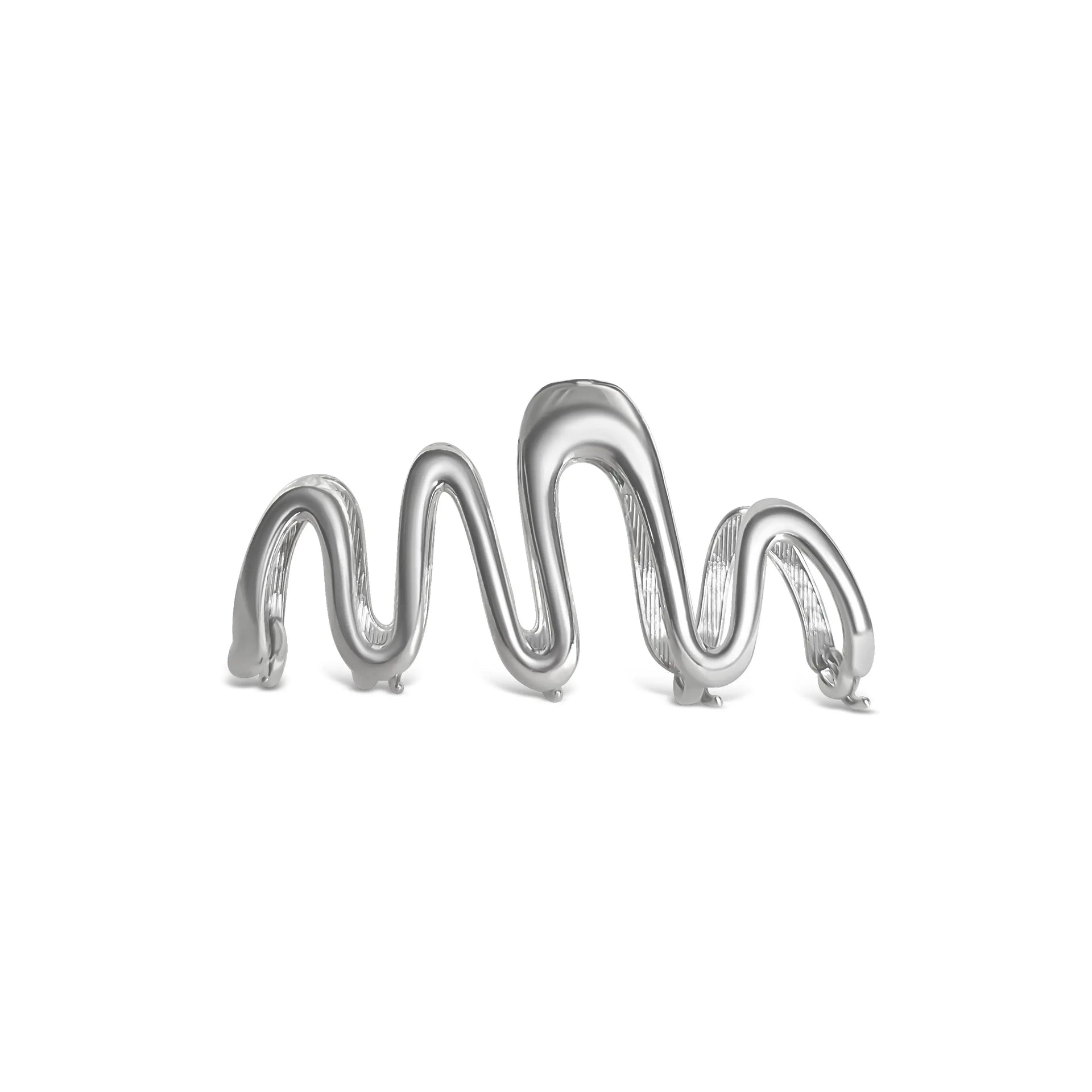 Metal Scribble Hair Claw Clip