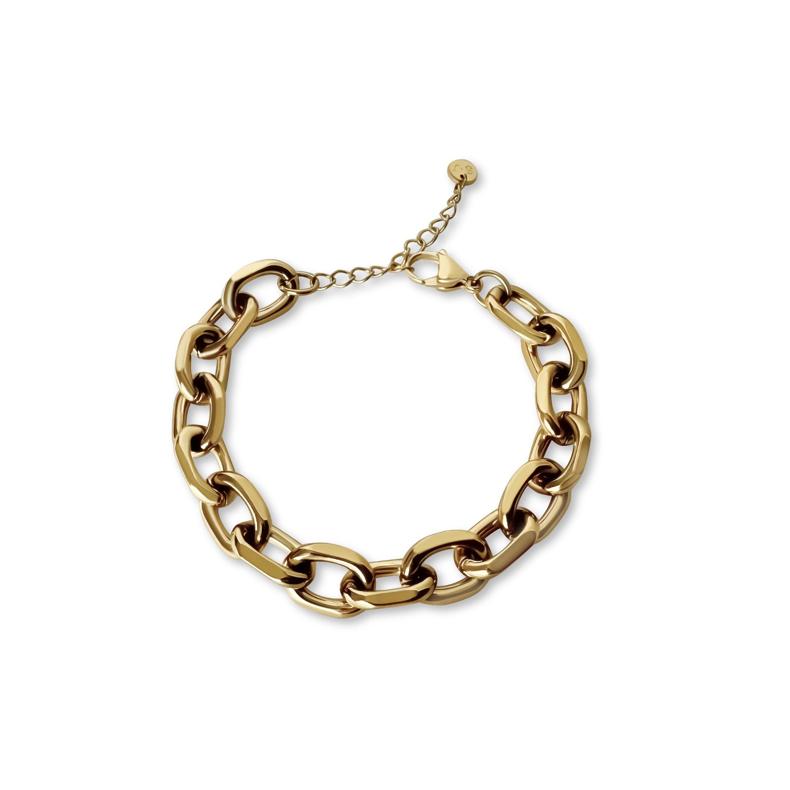 Anisa Sojka Gold Juliet Chain Link Bracelet