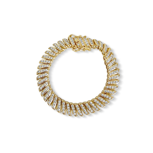 The Juliet Angus x Anisa Sojka Gold Serpent Bracelet