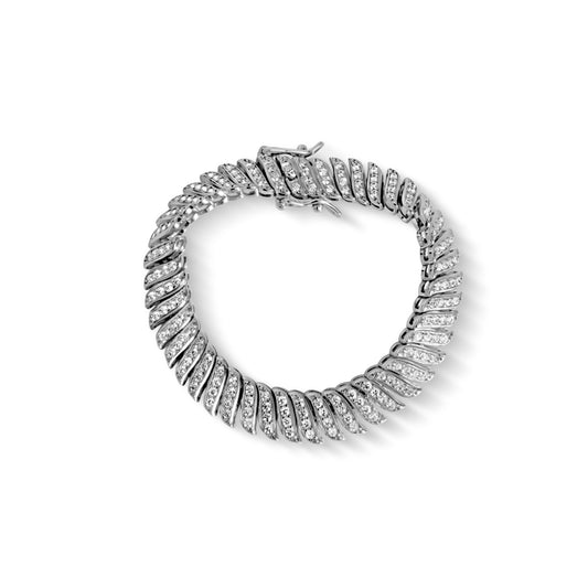 The Juliet Angus x Anisa Sojka Silver Serpent Bracelet