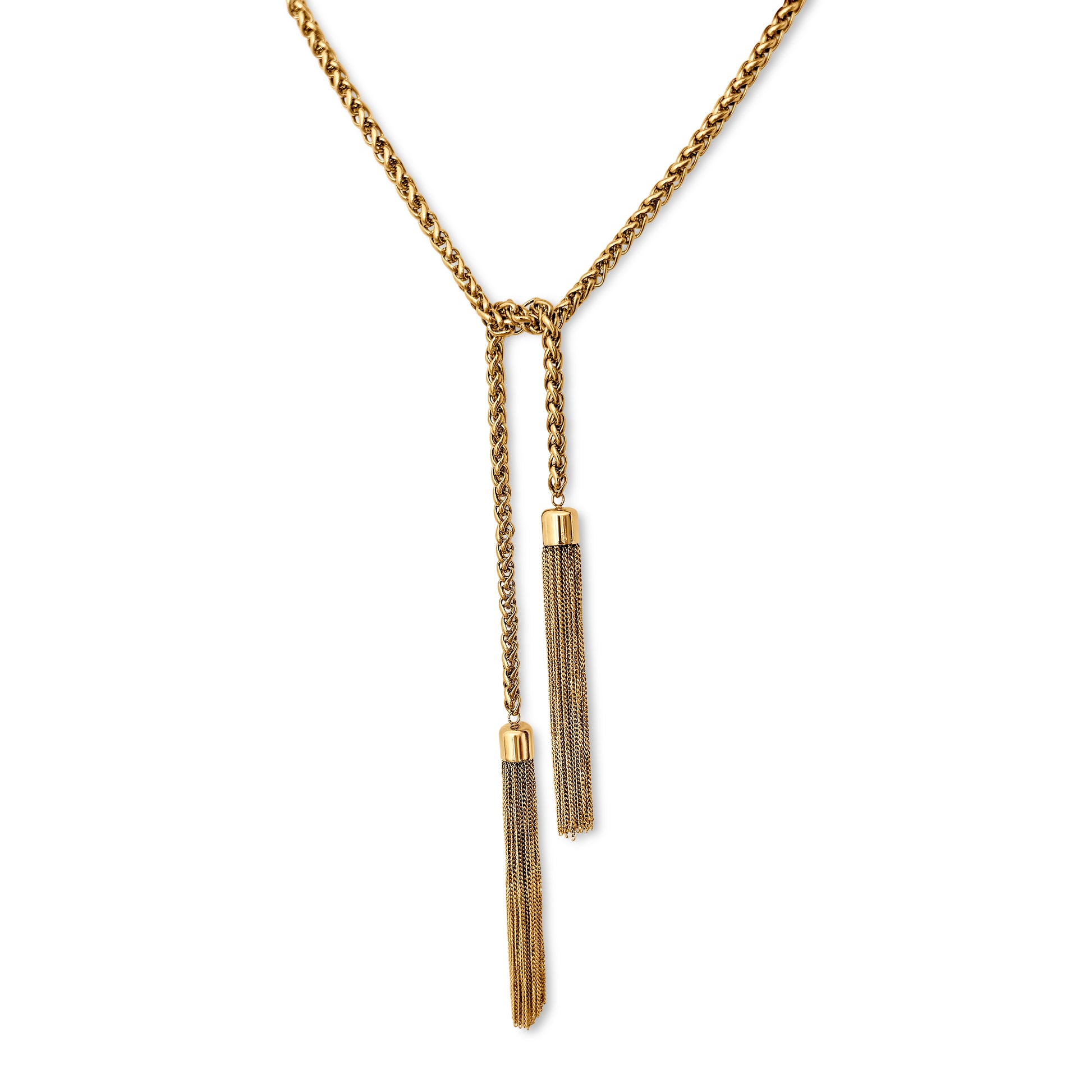 The Juliet Tassel Wrap Necklace Anisa Sojka