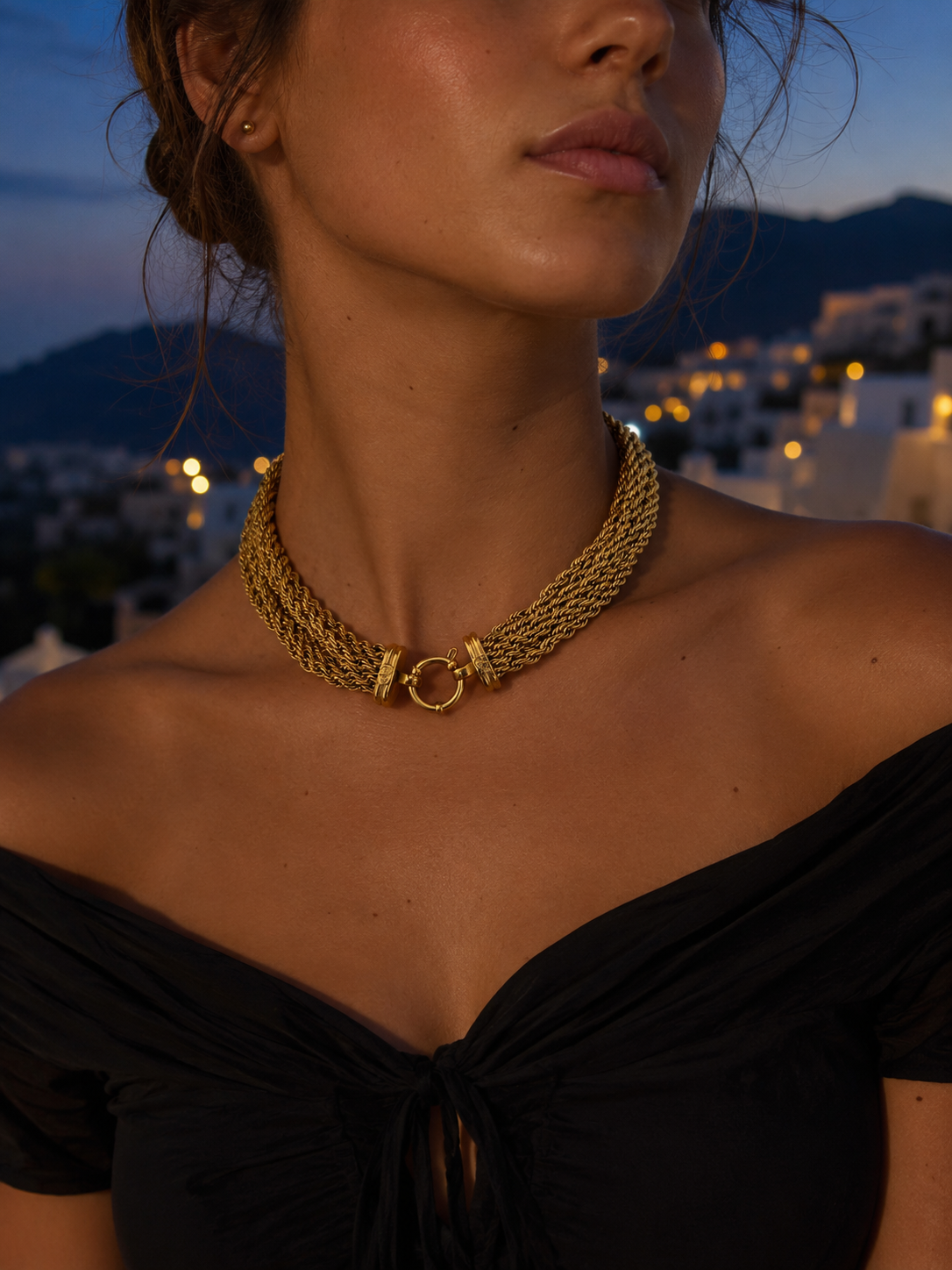 Layered Rope Necklace Anisa Sojka