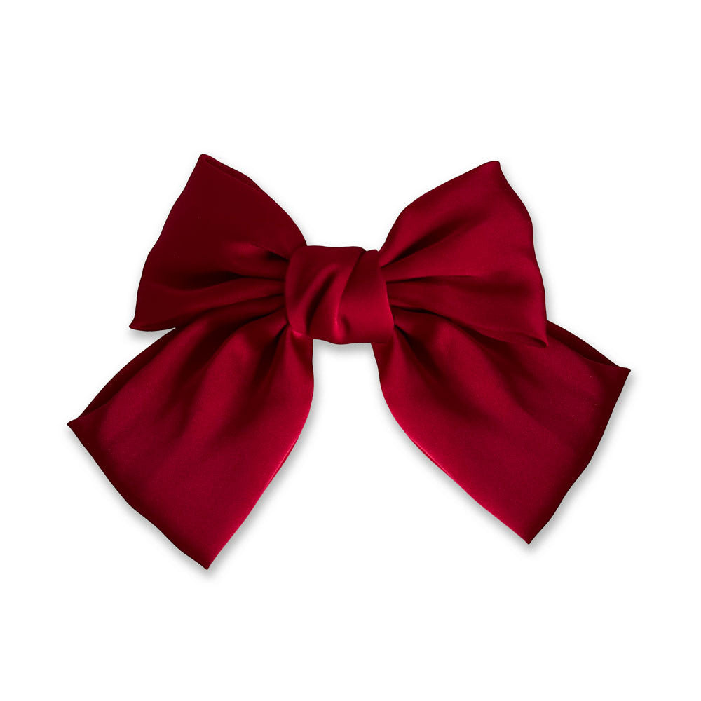 Anisa Sojka Red Bow Hair Clip