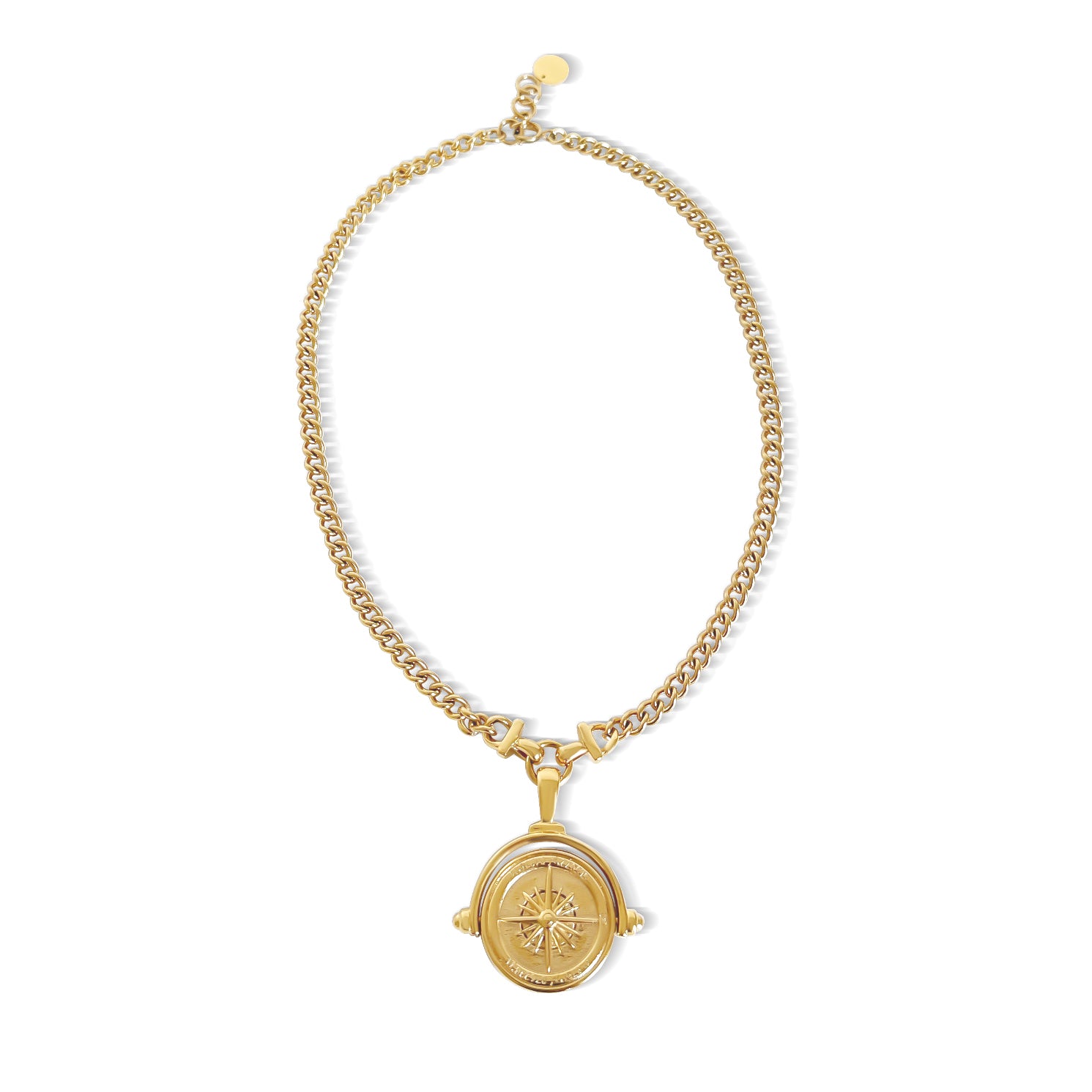 Anisa Sojka x Juliet Angus Compass Necklace