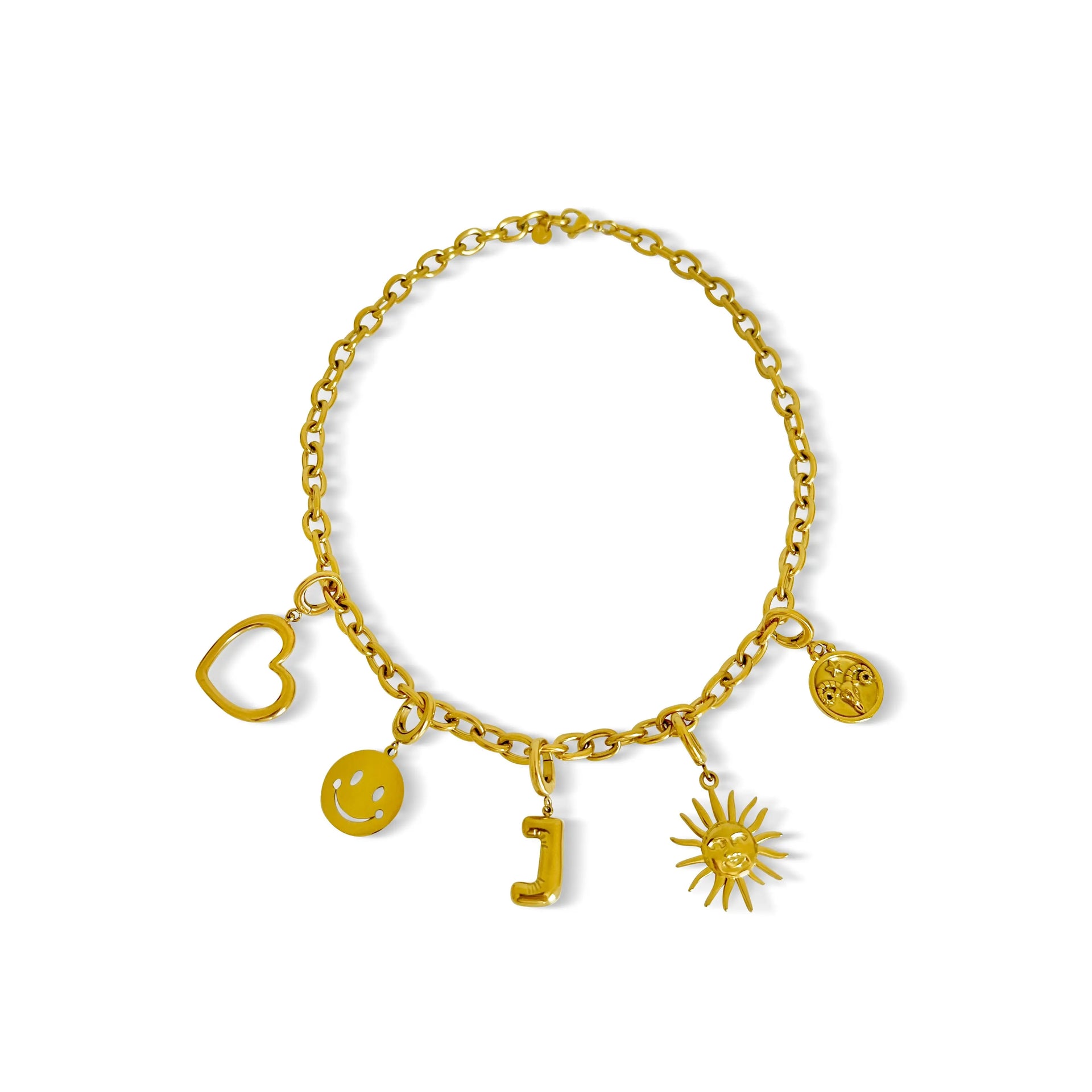Juliet Personalised Charm Necklace