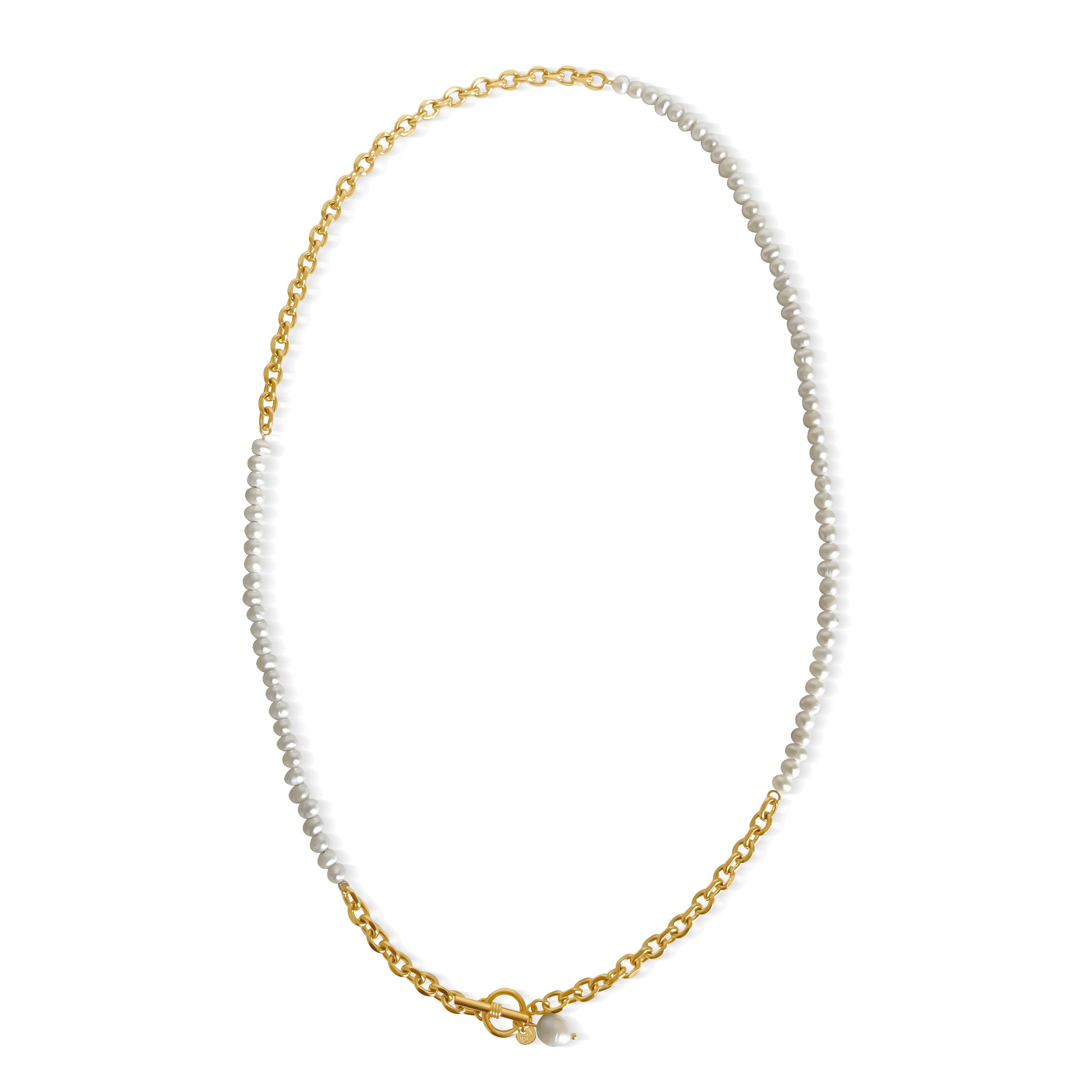 The Anisa Sojka x Juliet Angus Pearl Wrap Necklace