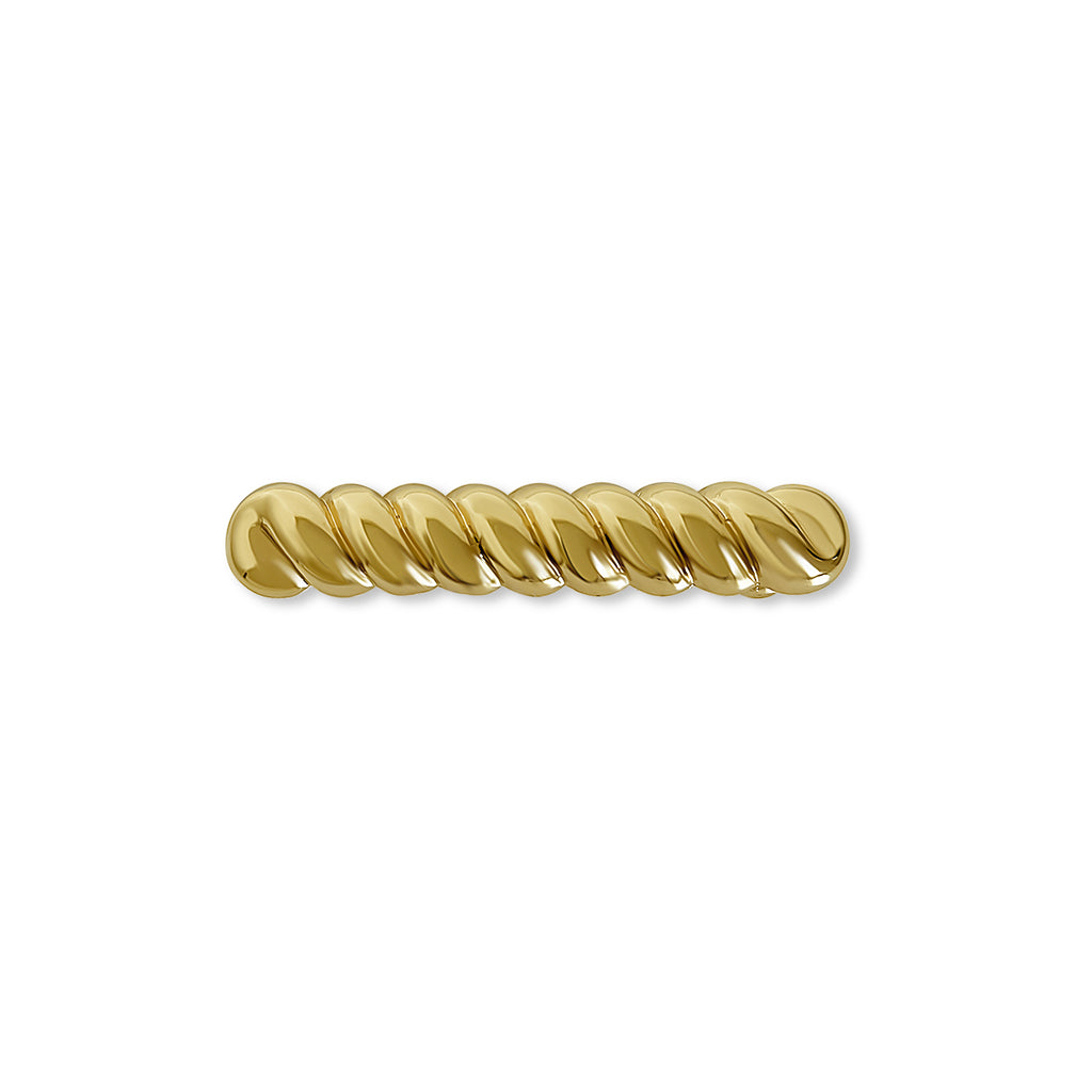 Anisa Sojka Gold Twisted Hair Clip