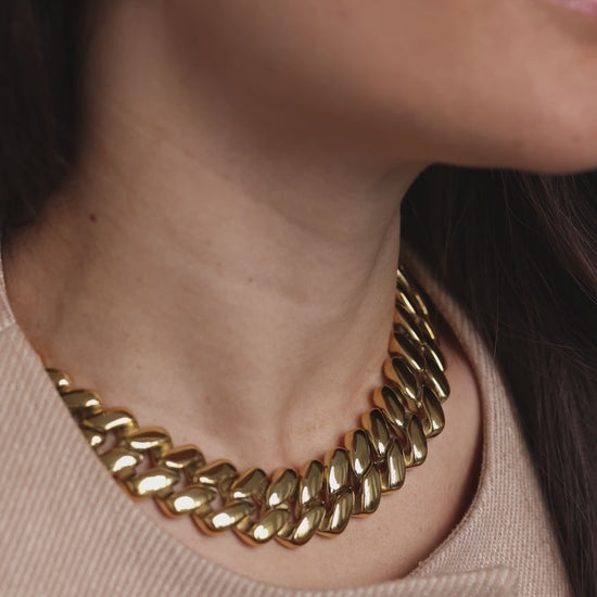 Anisa Sojka Chunky Chain Link Necklace