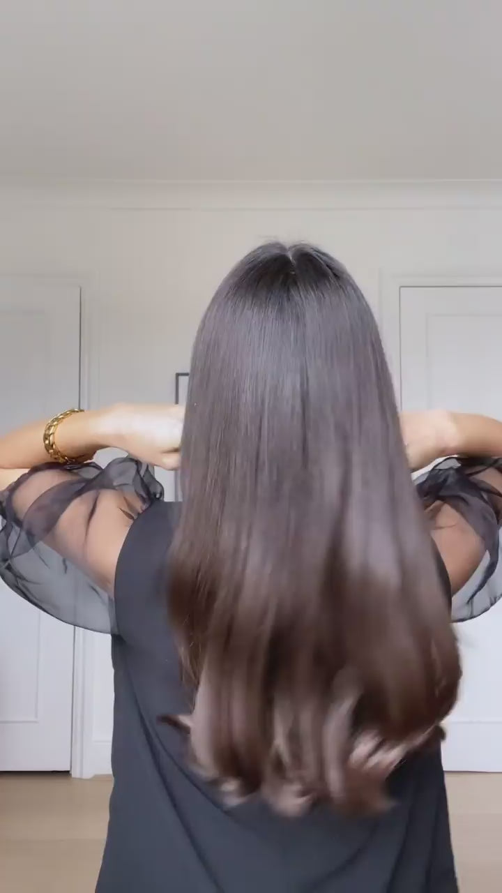 Anisa Sojka Black Oversized Hair Scrunchie Tutorial Video