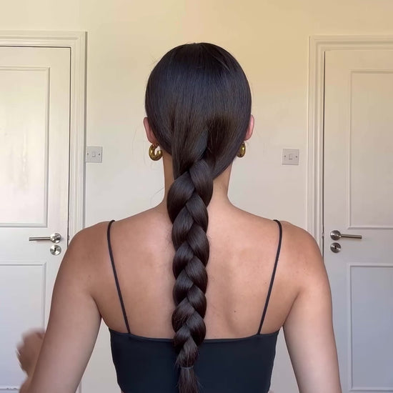 Anisa Sojka Gold Metal Hair Claw Clip Tutorial