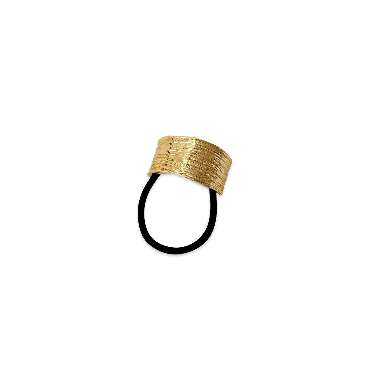 Anisa Sojka Gold Metal Hair Tie