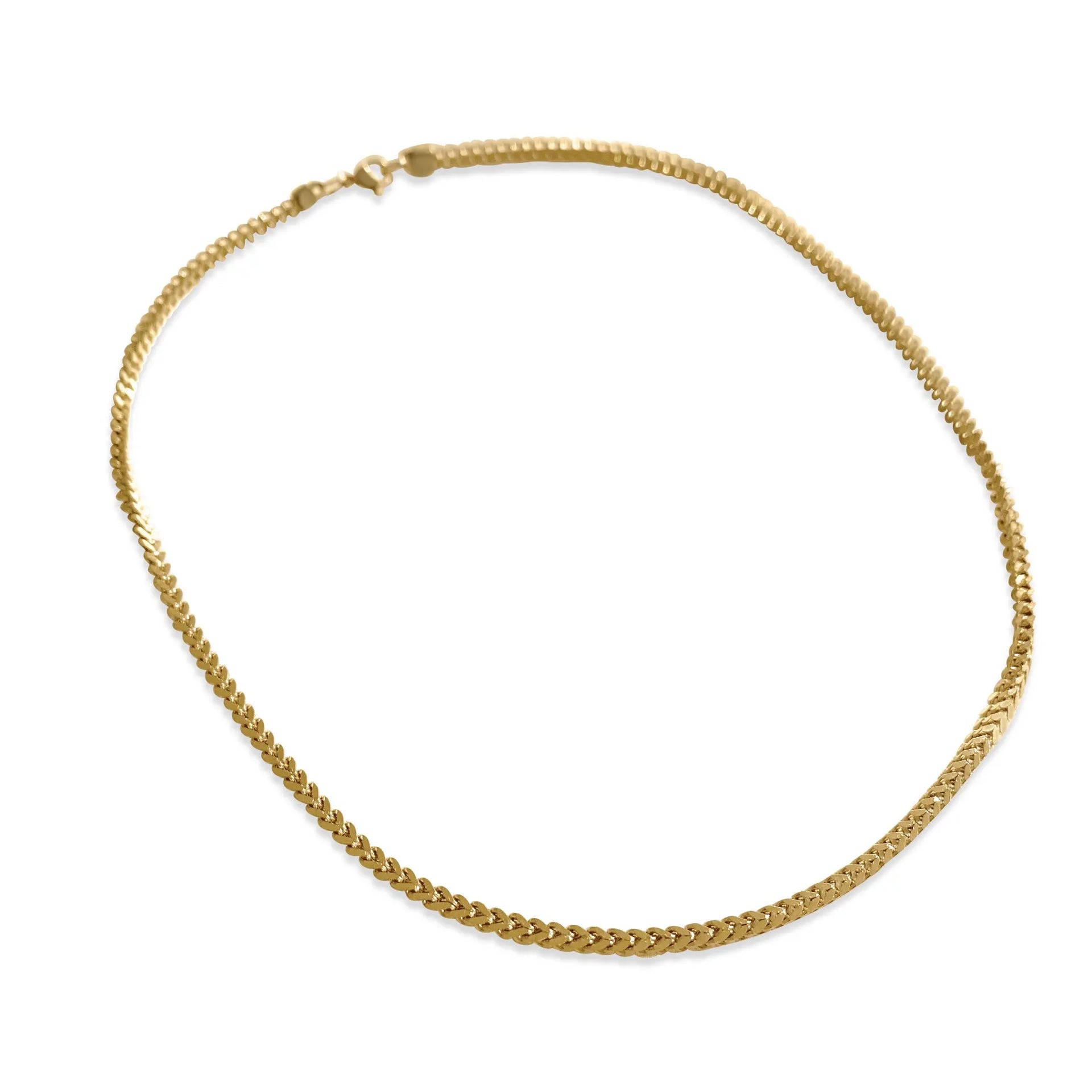 Dainty Square Edge Necklace