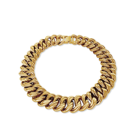 Anisa Sojka Twisted Chunky Chain Necklace