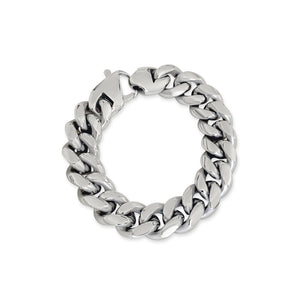 Anisa Sojka Silver Chain Link Bracelet