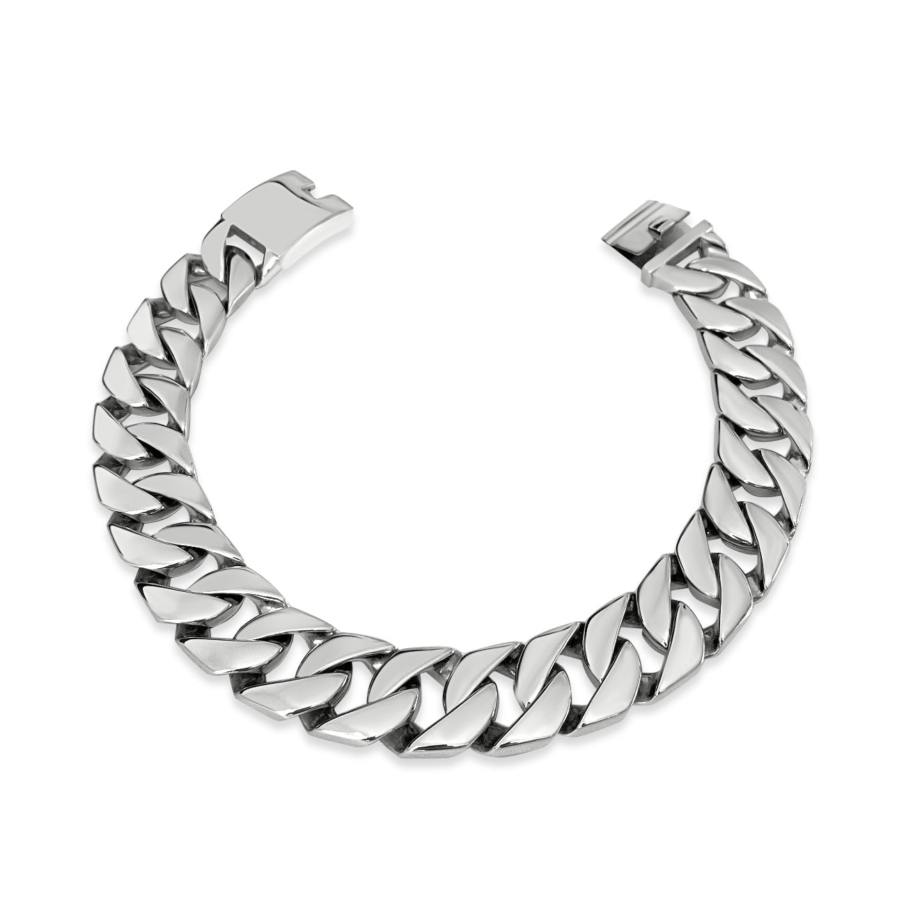 Anisa Sojka Silver Chunky Chain Necklace