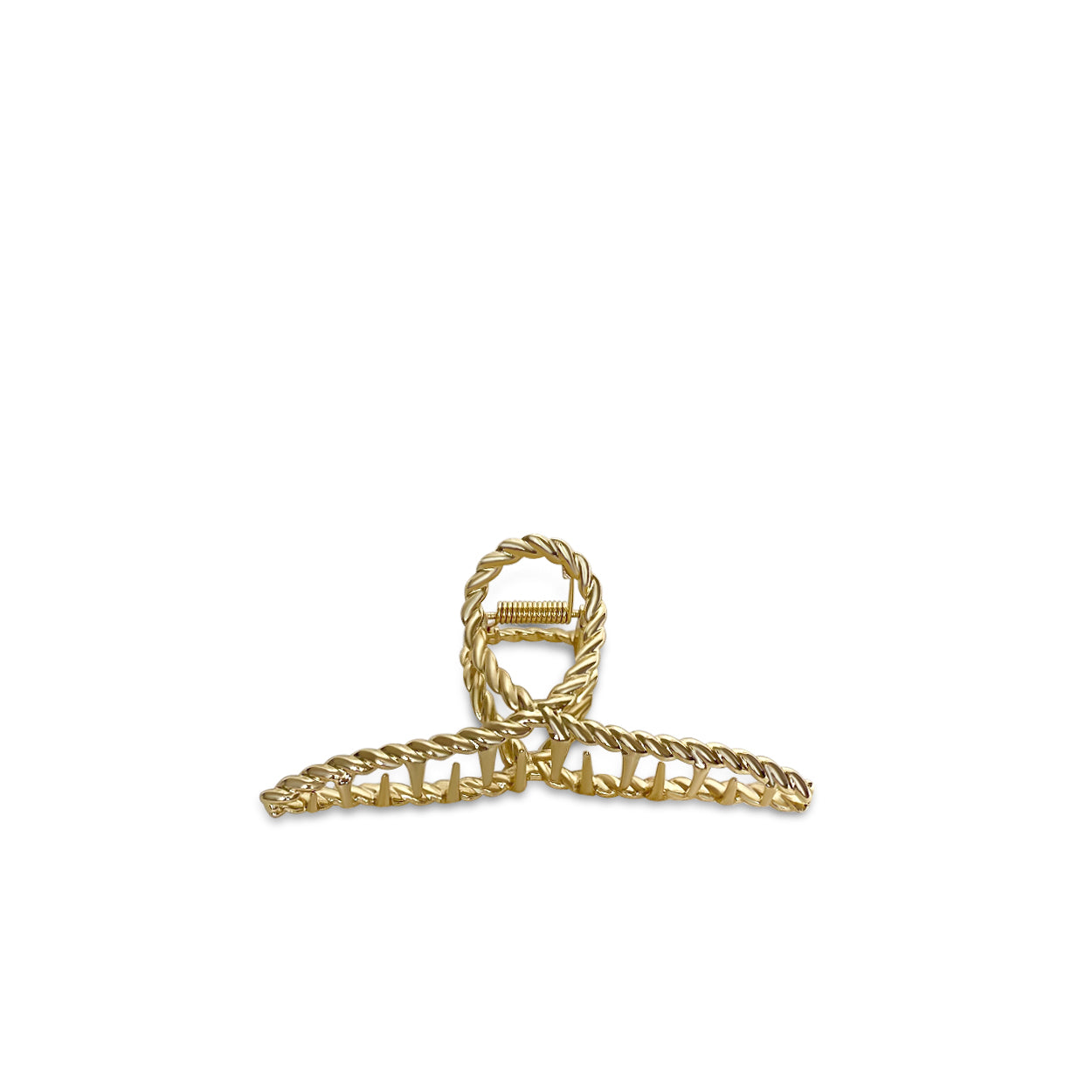 Gold Twisted Metal Hair Claw Clip – Anisa Sojka