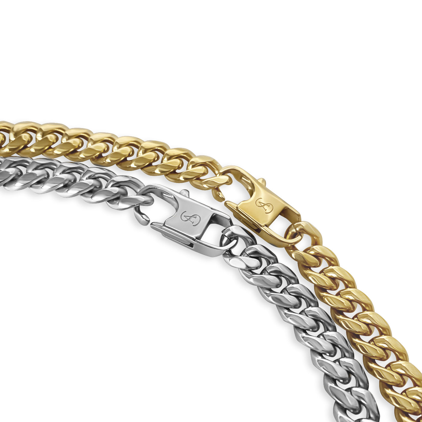 Anisa Sojka Silver Mini Chain Link Necklace